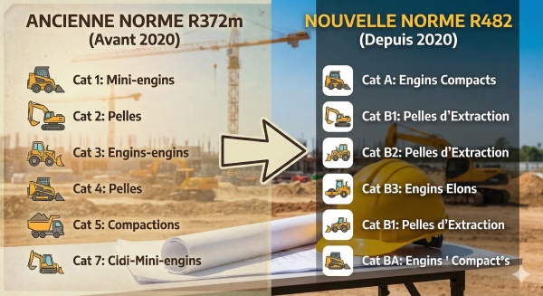 La Révolution des Catégories (R372m vers R482)