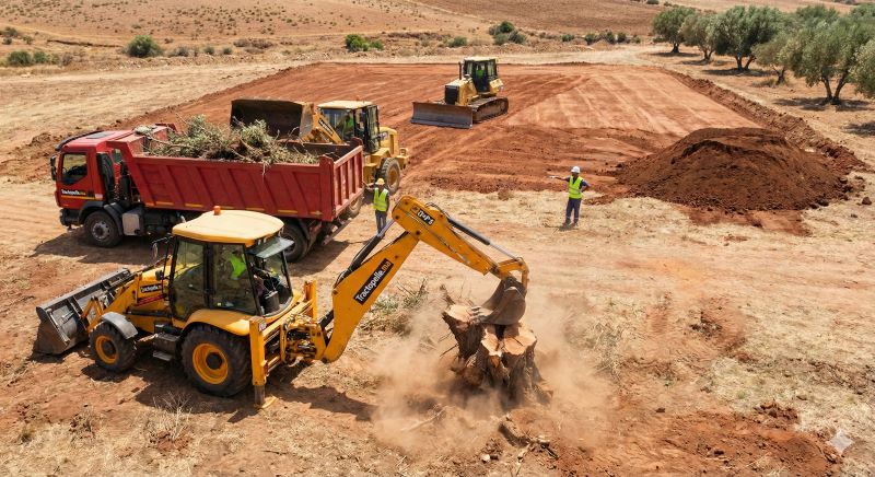 nettoyage terrain vague 