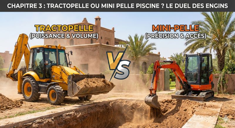 Terrassement Piscine Maroc