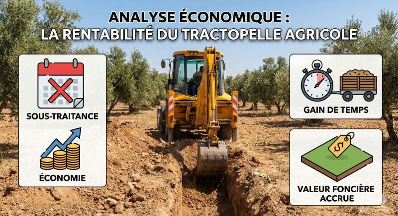 Le Tractopelle dans l'Agriculture