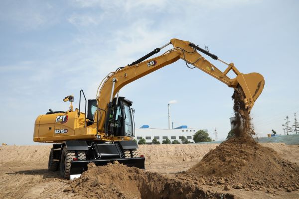 pelleteuse sur pneus