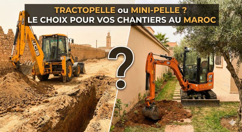 Tractopelle ou Mini-Pelle